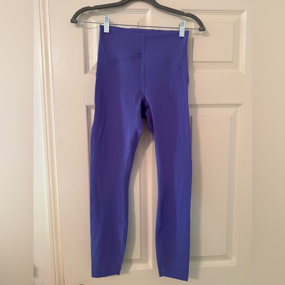 Lululemon instill high rise leggings 25” size 4 in purple